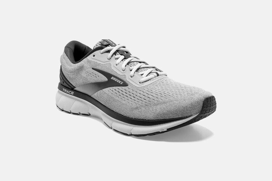 Trace Road Brooks Running Shoes NZ Mens - Grey - VLCJDN-561